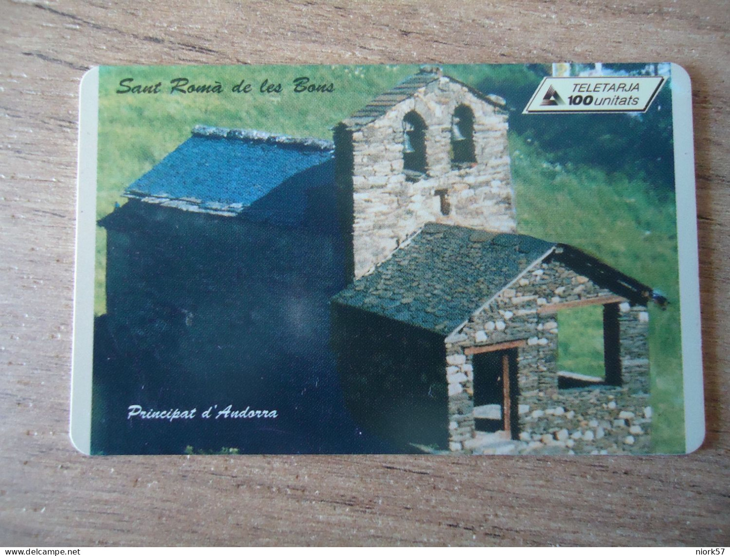 ANDORRA USED CARDS LANDSCAPES CHURCH - Andorra