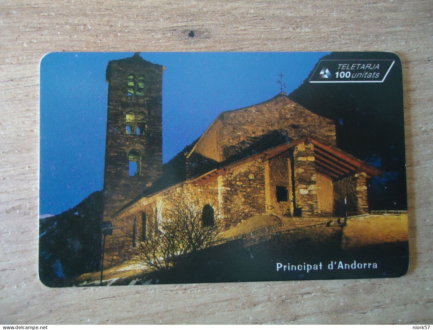 ANDORRA     USED CARDS  MONUMENTS  CHURCE - Andorre