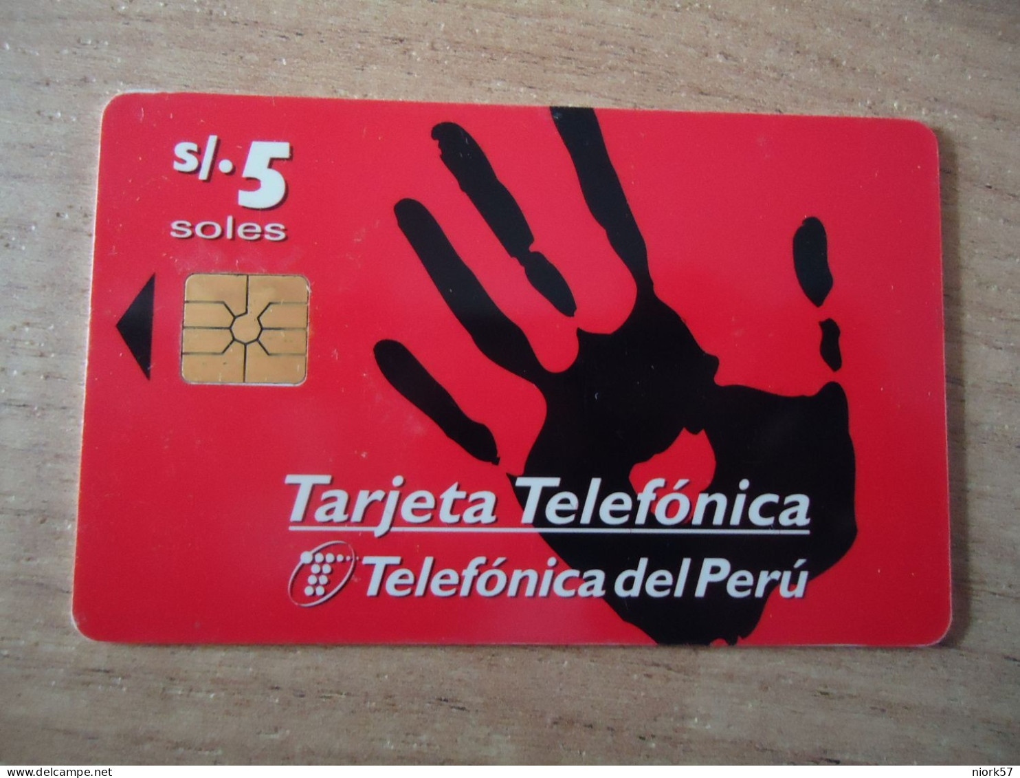 PERU USED CARDS  ADNERSTISING - Pérou