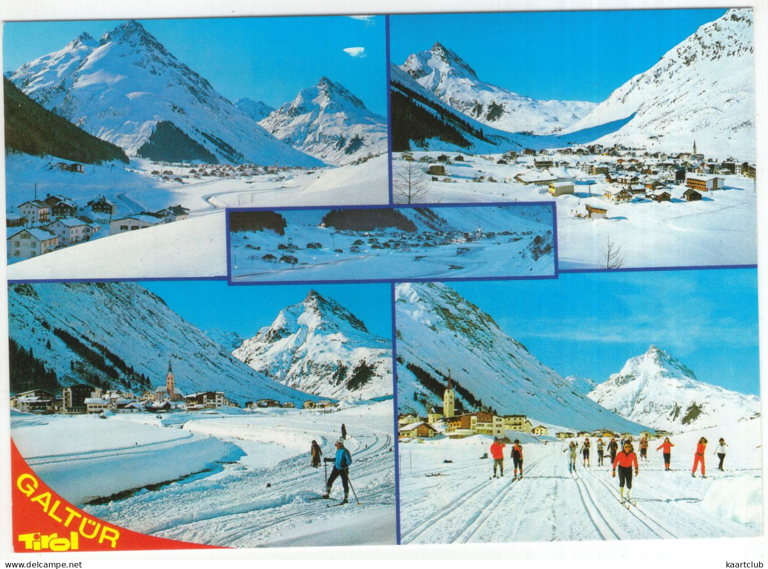 Galtür (1600 M) - Paznauntal - (Tirol, Austria) - Ski, Langlaufen - Galtür