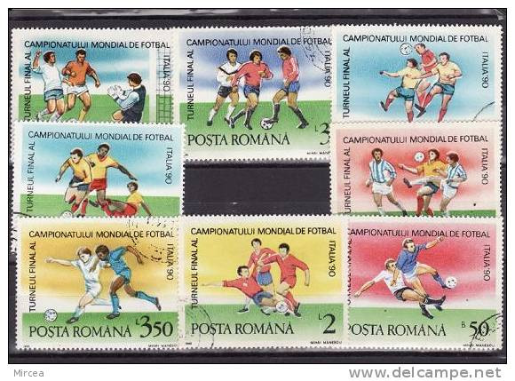 C3423 - Roumanie 1990 -  Yv.no.3884/91 Obliteres - Gebraucht