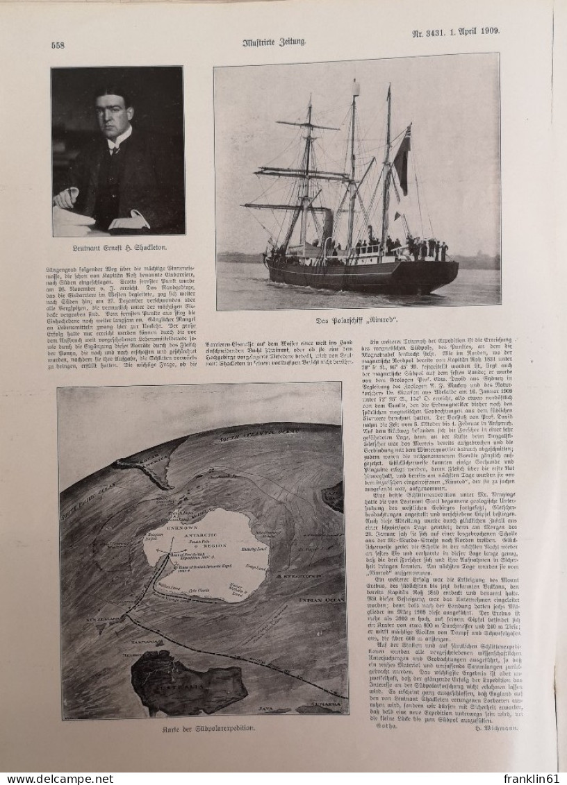 Illustrirte Zeitung. Nummer 3431. 132. Bd.. 1. April 1909. - Autres & Non Classés