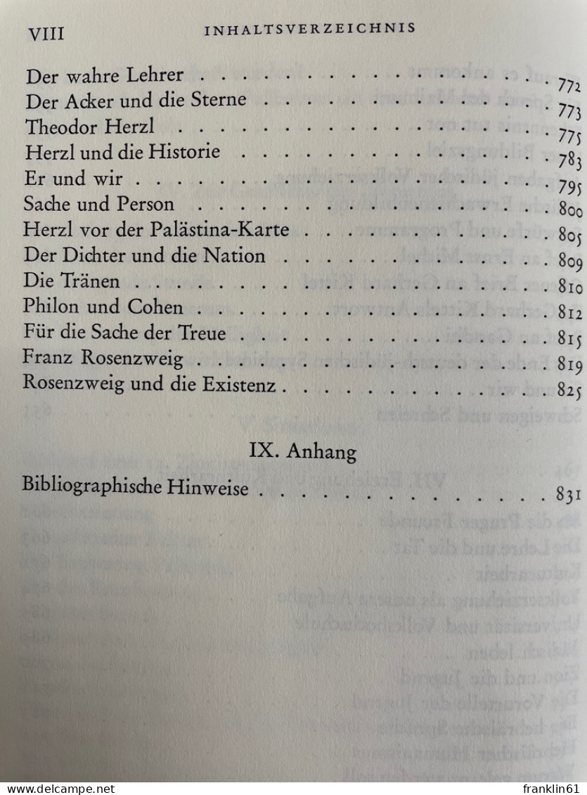 Der Jude und sein Judentum : Gesammelte Aufsätze und Reden.