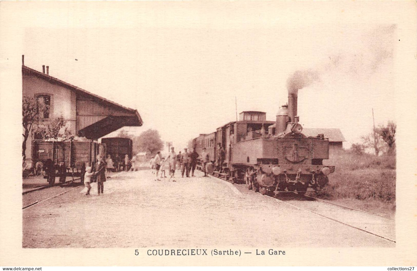 72-COUDRECIEUX- LA GARE - Other & Unclassified