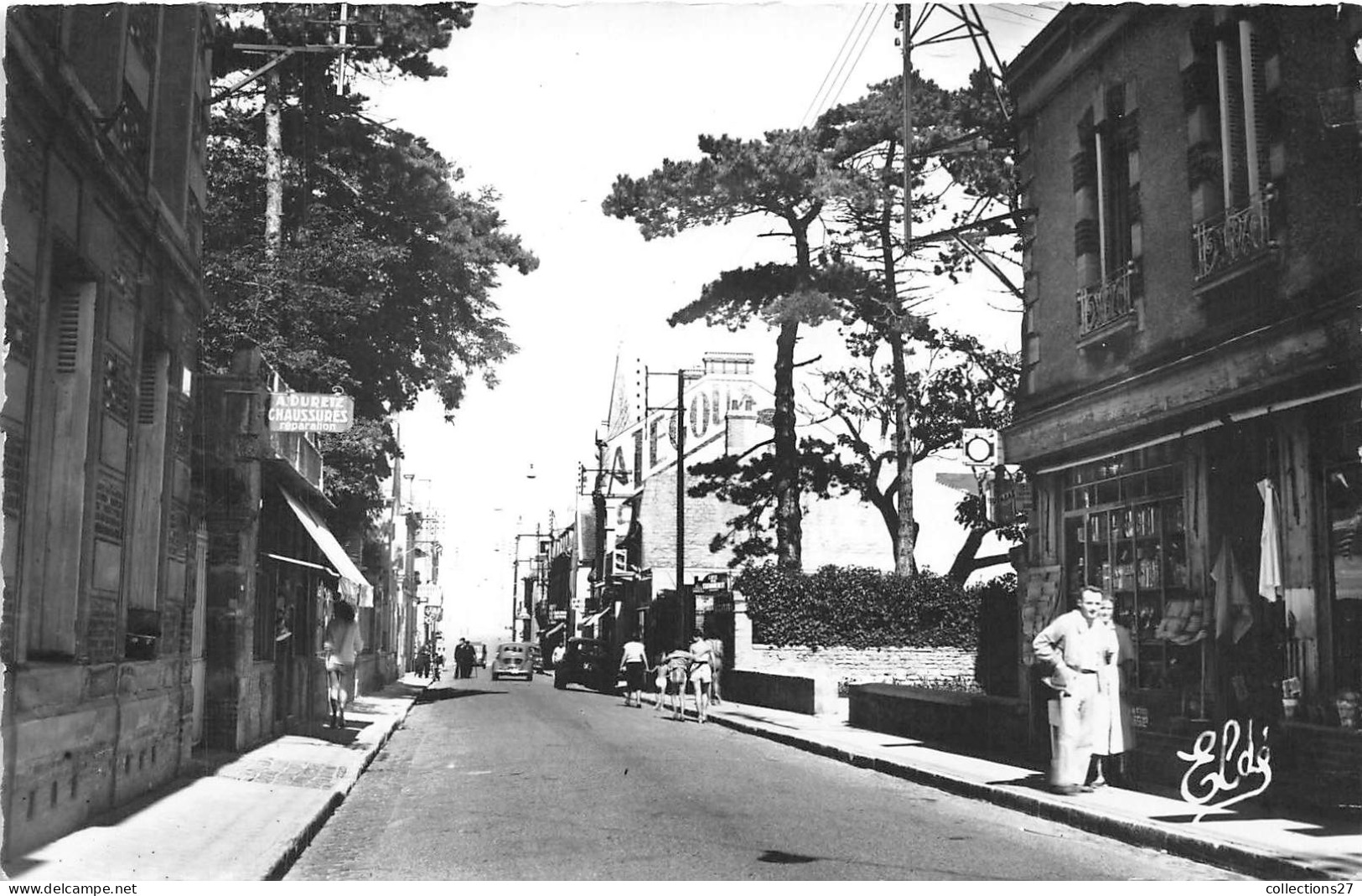 14-LUC-SUR-MER- LA RUE DE LA MER - Luc Sur Mer