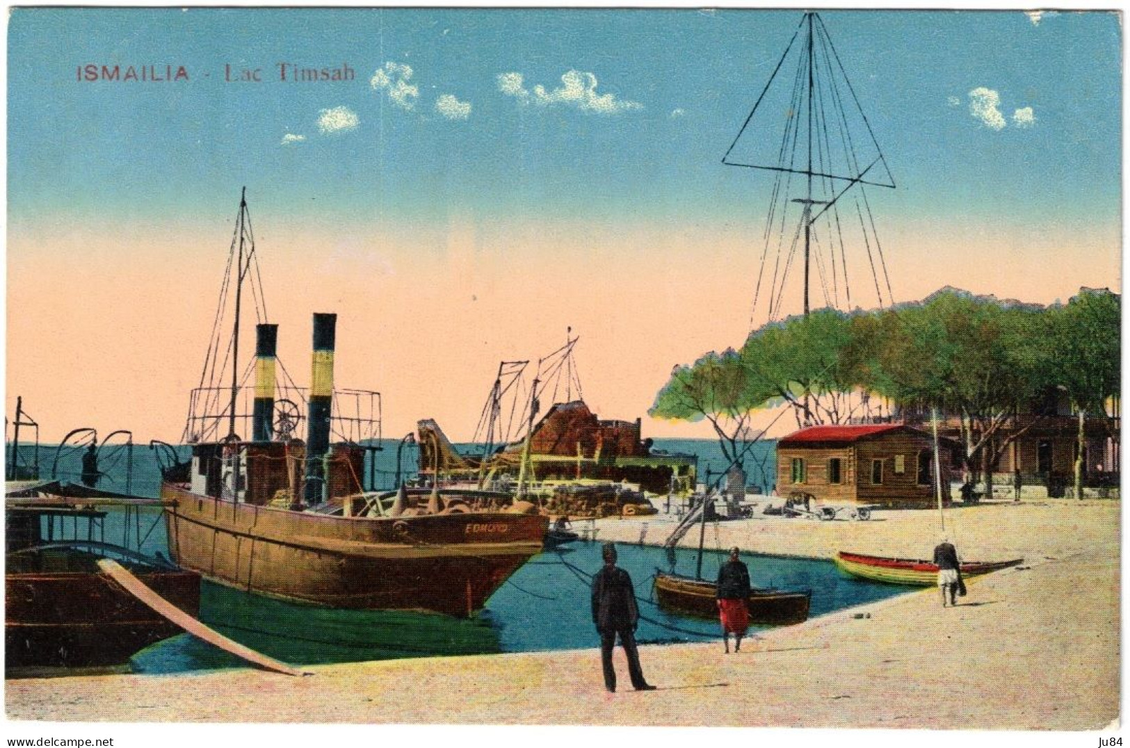 Egypte - Ismaïlia - Lac Timsah - Carte Postale Vierge - Ismaïlia