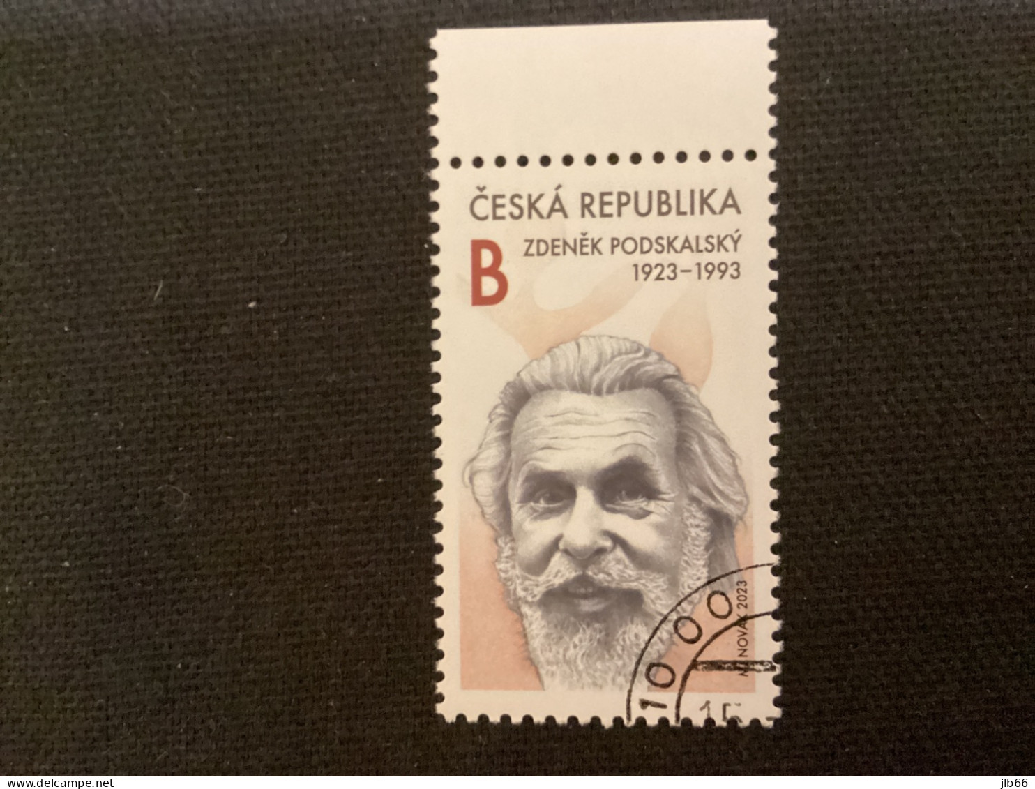 Yvert 1032 Pofis 1189 Oblitéré  CZ 2023 Zdenek Podskalsky Réalisateur De Cinéma  I - Used Stamps