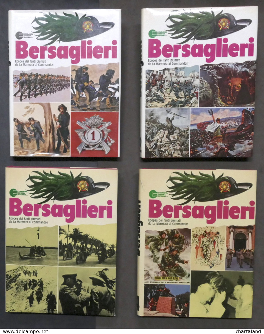 Bersaglieri - Epopea Dei Fanti Piumati Da La Marmora Ai Commandos - Ed. 1979 - Documents