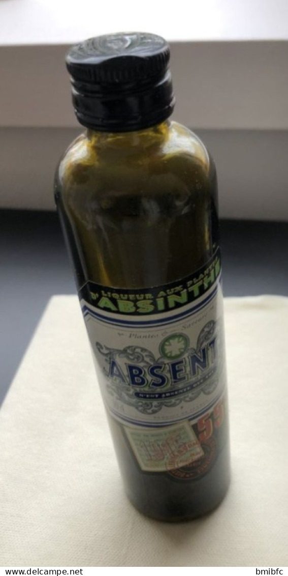 Mignonette Liqueur Aux Plantes Absinthe - (vide) - Miniaturflaschen