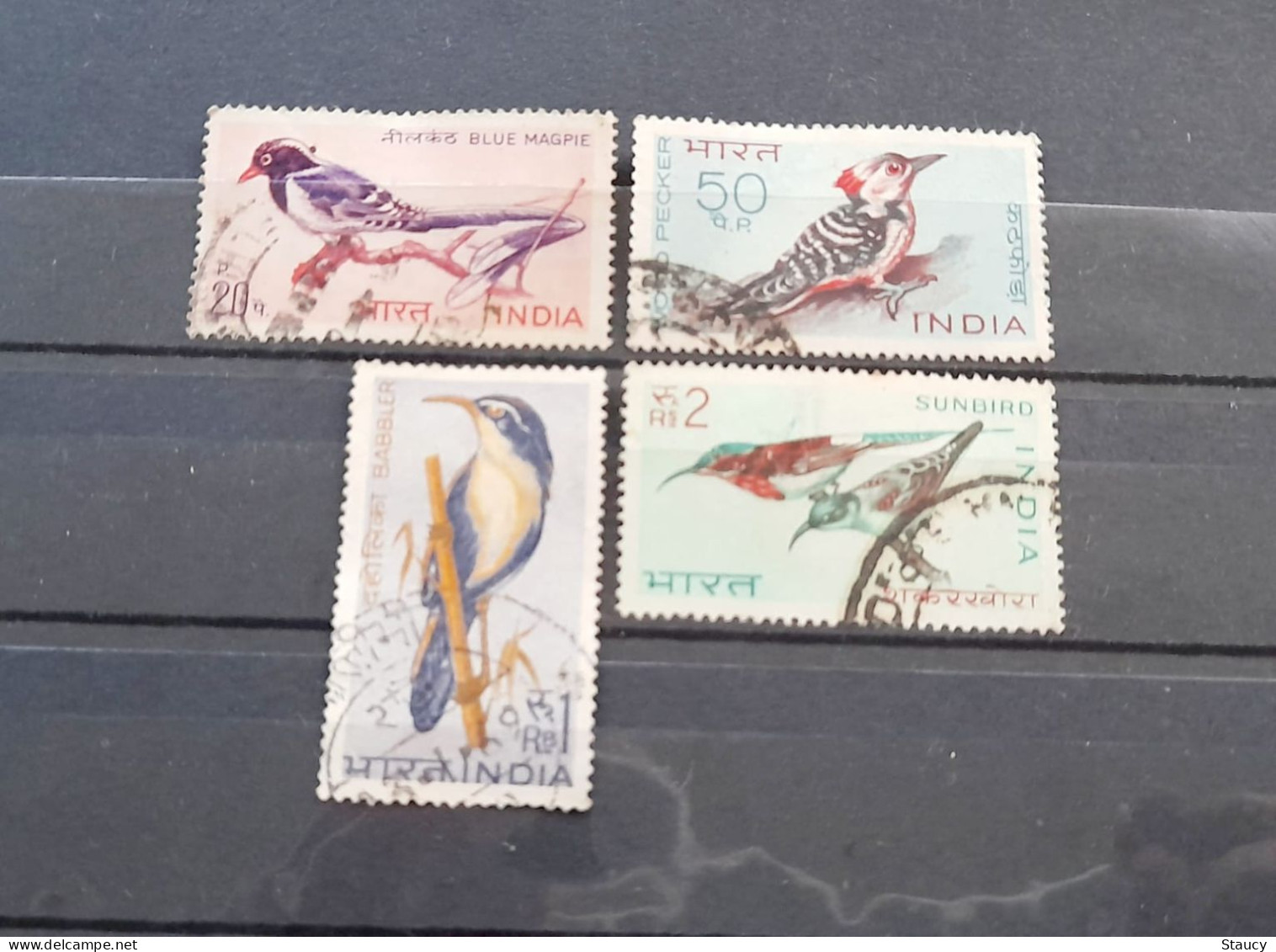 India 1968 BIRDS ~ Wildlife Preservation - Fauna / Birds Complete Set Of 4 Stamps USED (Cancellation Would Differ) - Usados