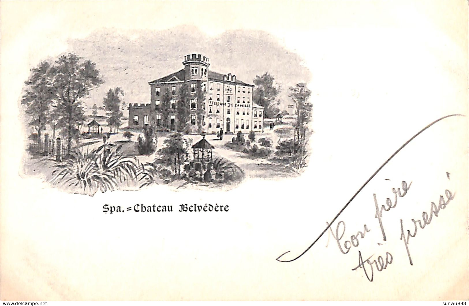 Spa - Chateau Belvédère 1900 - Spa