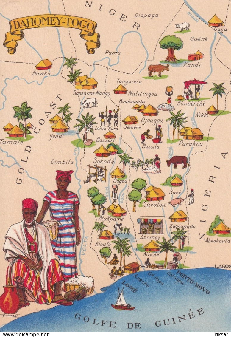 DAHOMEY_TOGO(BARRE ET DAYEZ) - Benin