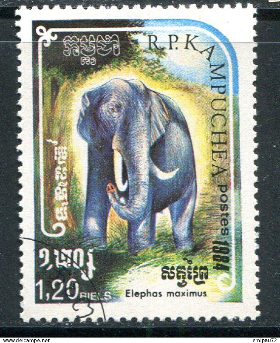 KAMPUCHEA- Y&T N°5096- Oblitéré (éléphant) - Kampuchea