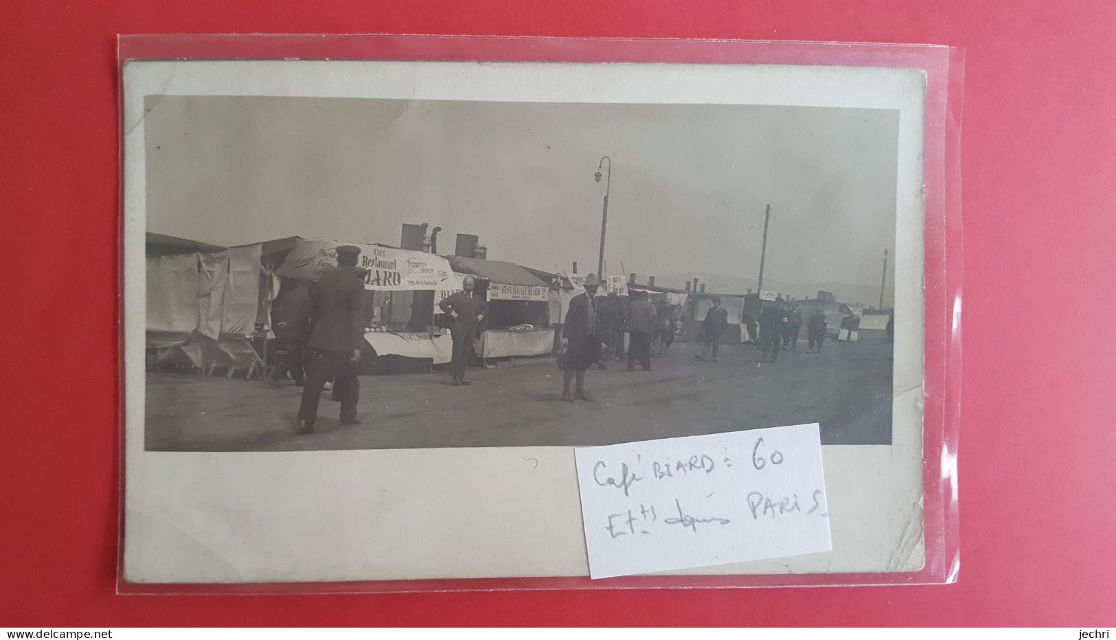 Carte Photo , Foire ?  Café Restaurant Biard - Kirmes