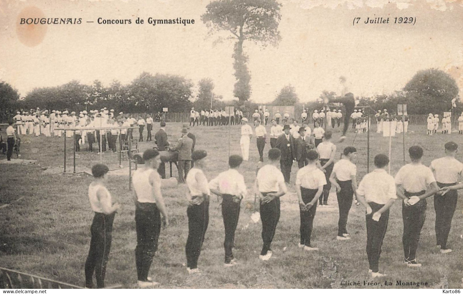 Bouguenais * Concours De Gymnastique Du 7 Juillet 1929 * Sport Sportifs Gym * Villageois - Bouguenais