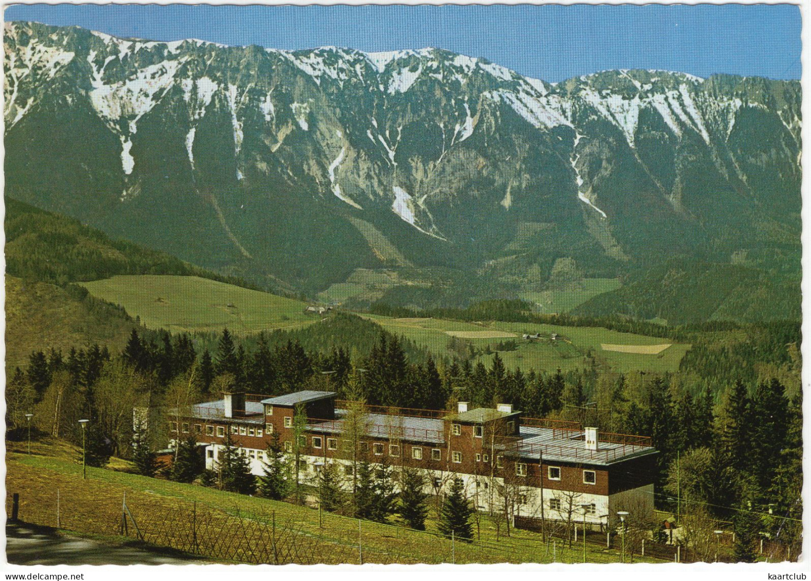 Kur- Und Erholungsheim 'Raxblick' Der K.F.A. Gegen Rax, 2009 M  - (NÖ, Austria) - Raxgebiet