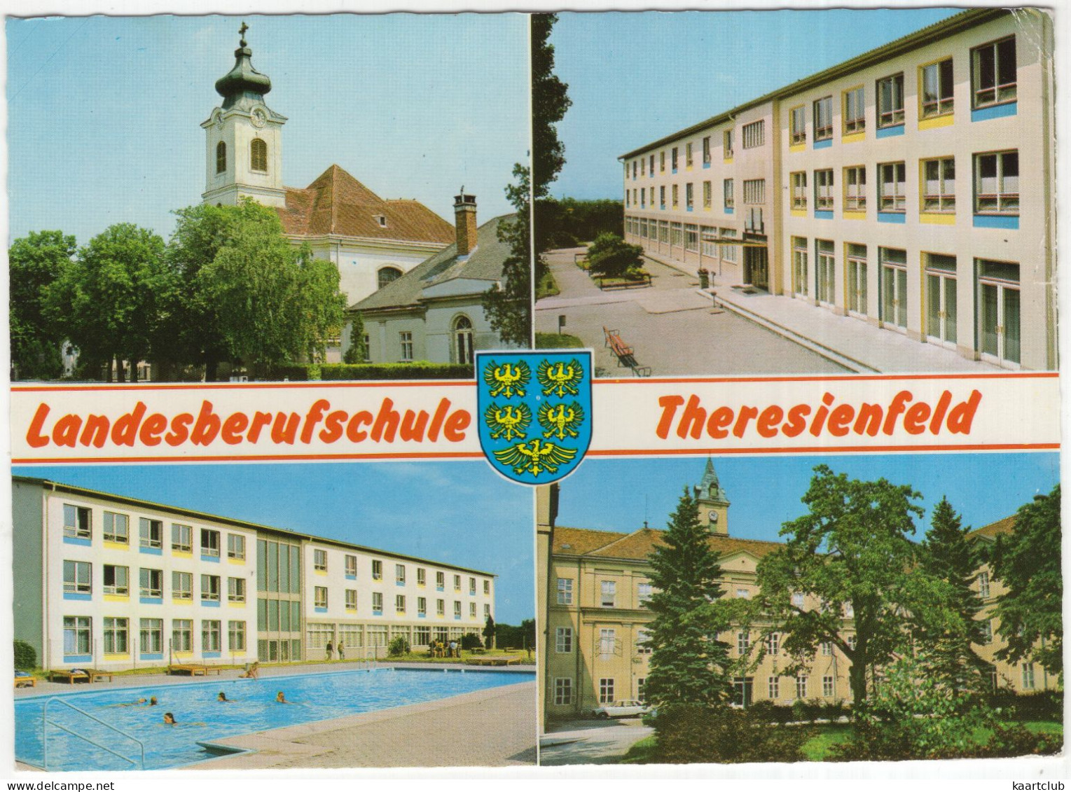 Landesberufschule Der Kammer Des Gewerbl. Wirtschaft - Theresienfeld - (NÖ, Austria) - Schwimmbad / Piscine - Lilienfeld