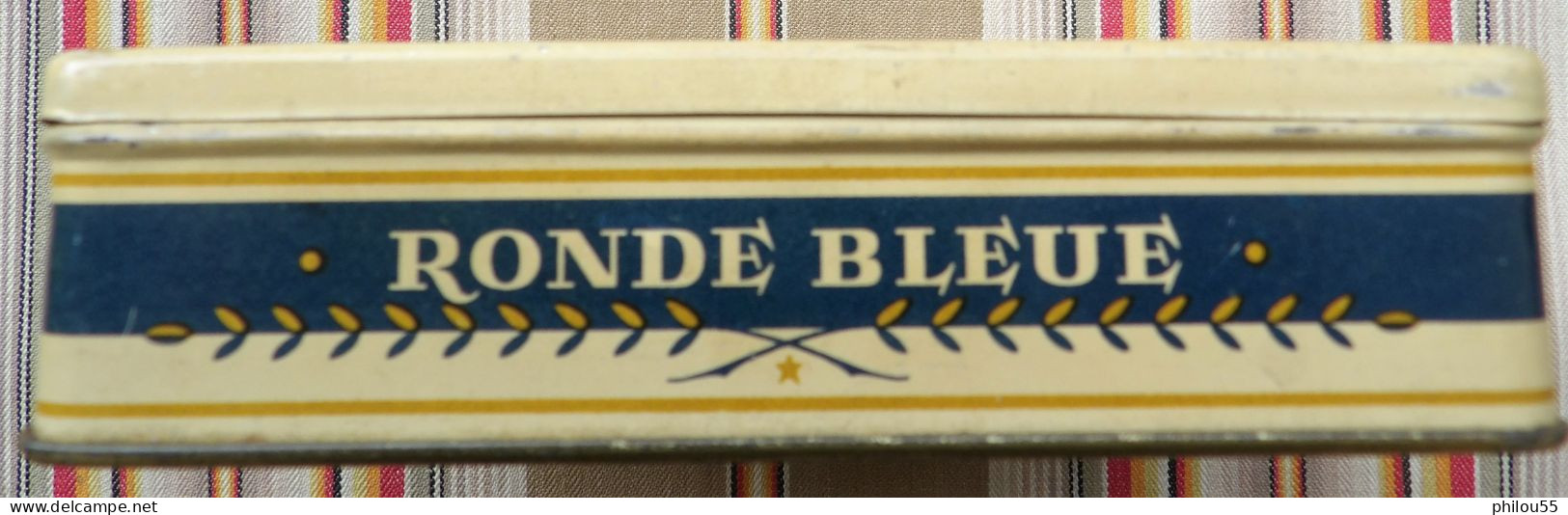 COLLECTION Boite Vide De 100 Cigarettes DAVROS Ronde Bleue Ronde Legere - Zigarettenetuis (leer)