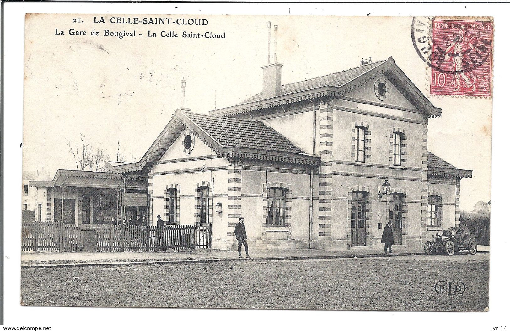 LA CELLE SAINT CLOUD La Gare De Bougival - La Celle Saint Cloud