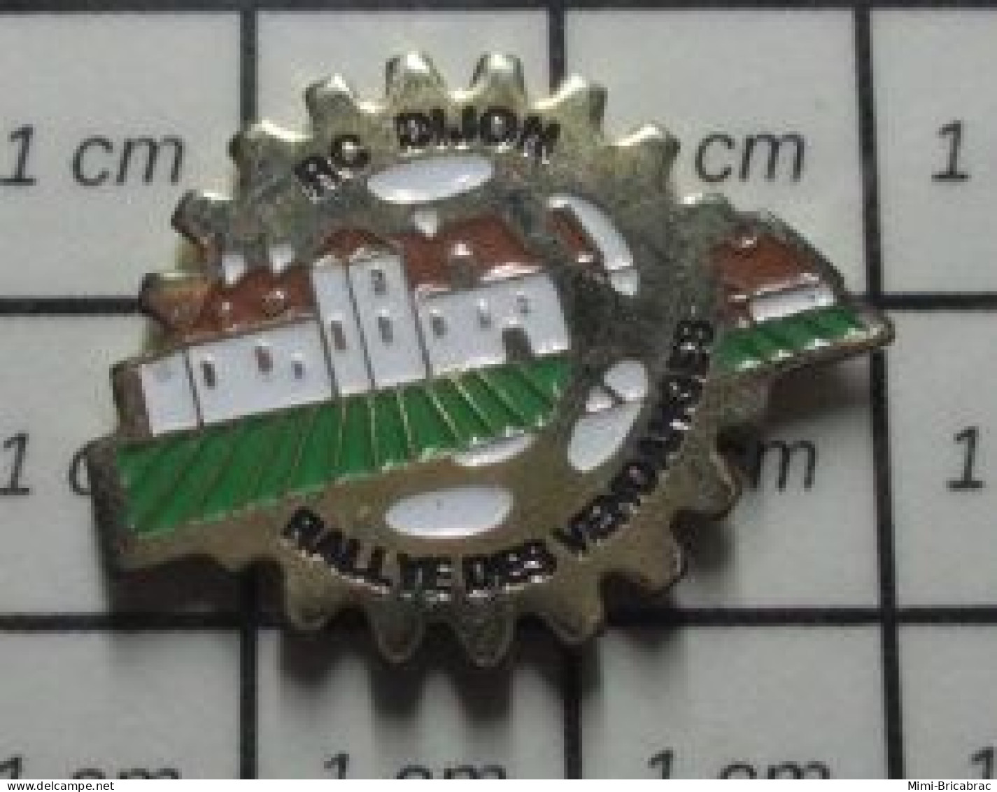 310c Pin's Pins / Beau Et Rare / SPORTS / RACING CLUB DE DIJON RALLYE DES VENDANGES Et La Motarde ? - Autorennen - F1