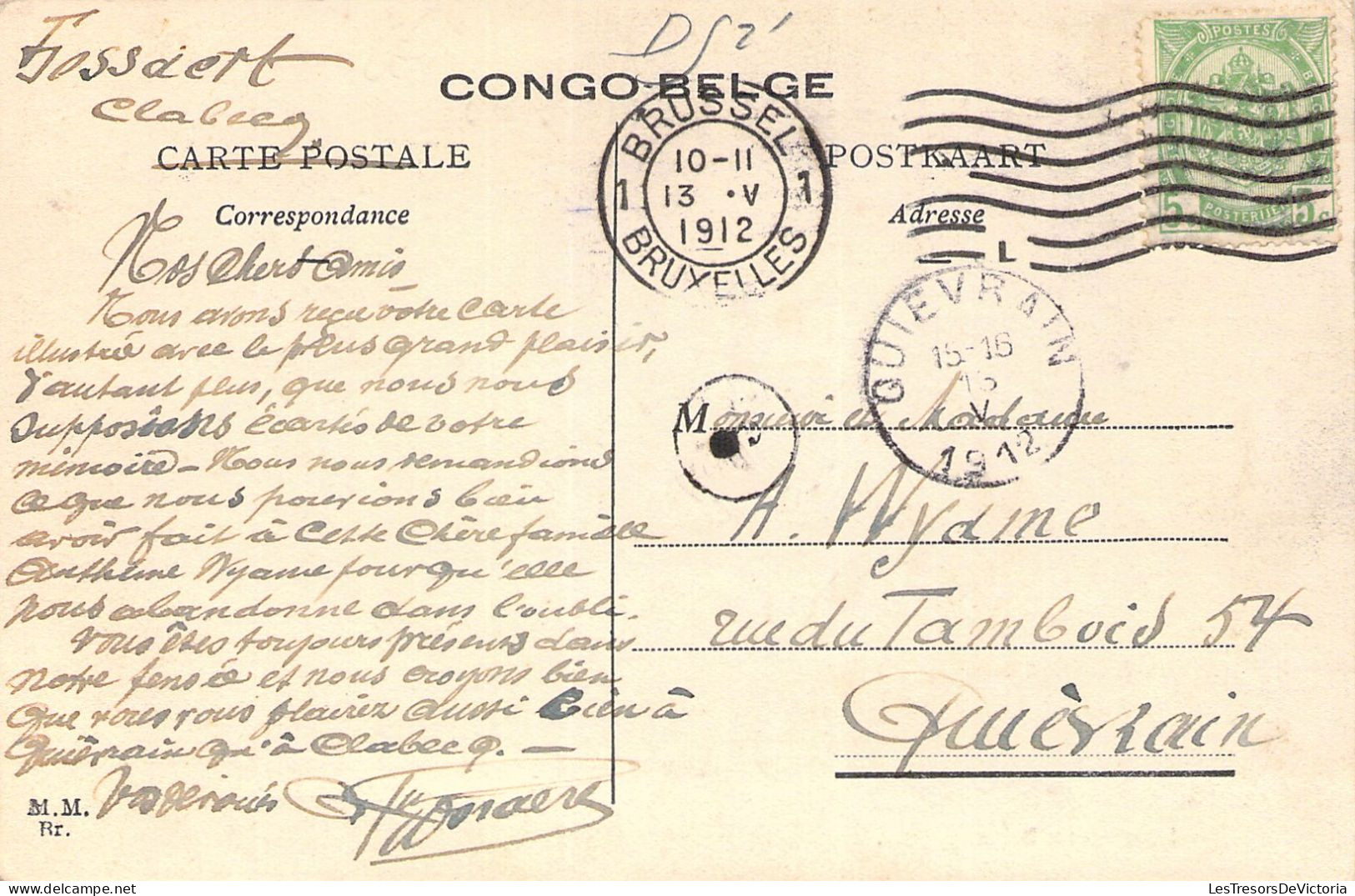 CONGO BELGE - Coin De Micici - Manyema - Carte Postale Ancienne - Belgian Congo