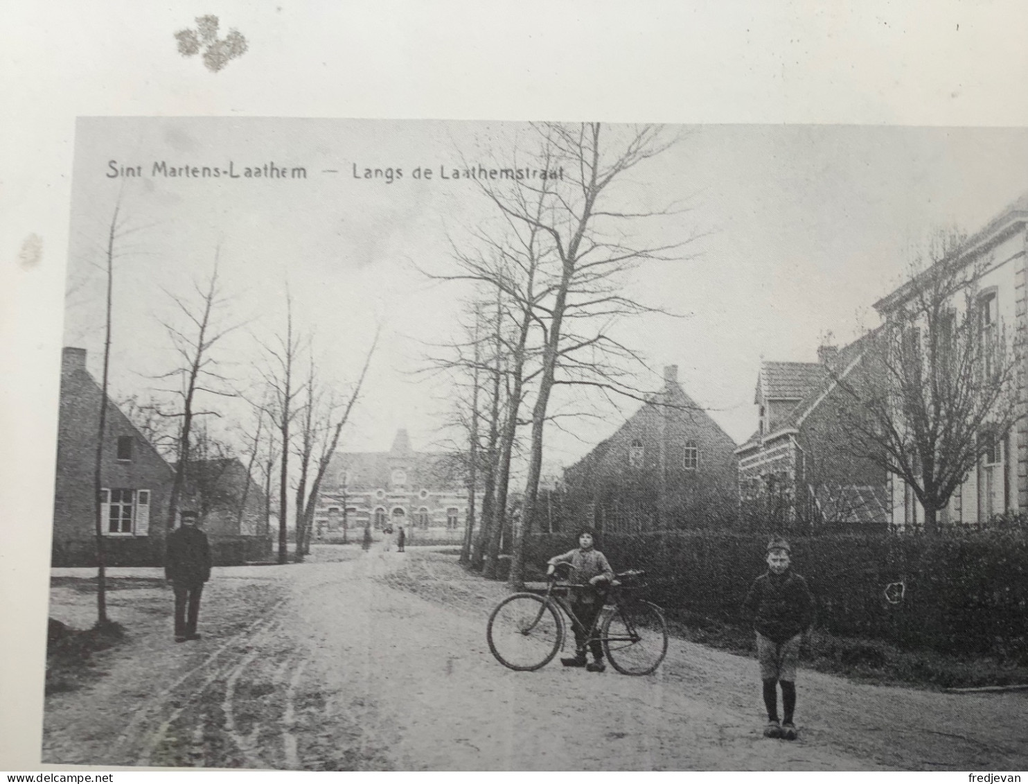 Reproductie Foto Sint-Martens-Latem / Langs De Laethemstraat - Circa 1921 - Sint-Martens-Latem