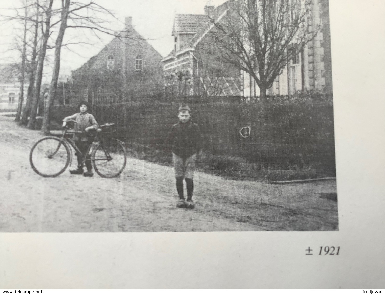 Reproductie Foto Sint-Martens-Latem / Langs De Laethemstraat - Circa 1921 - Sint-Martens-Latem