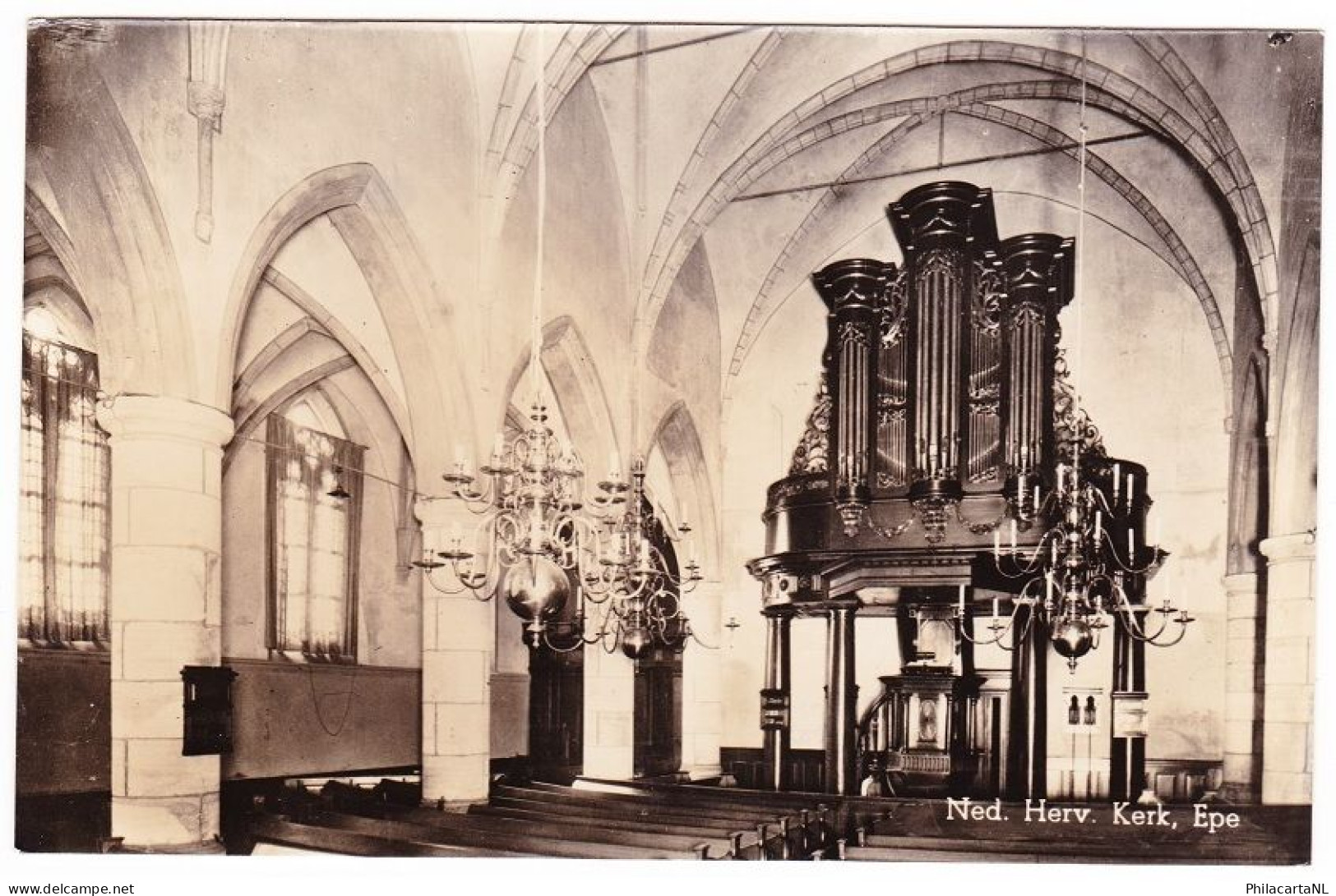 Epe - Ned. Herv. Kerk Interieur - Epe