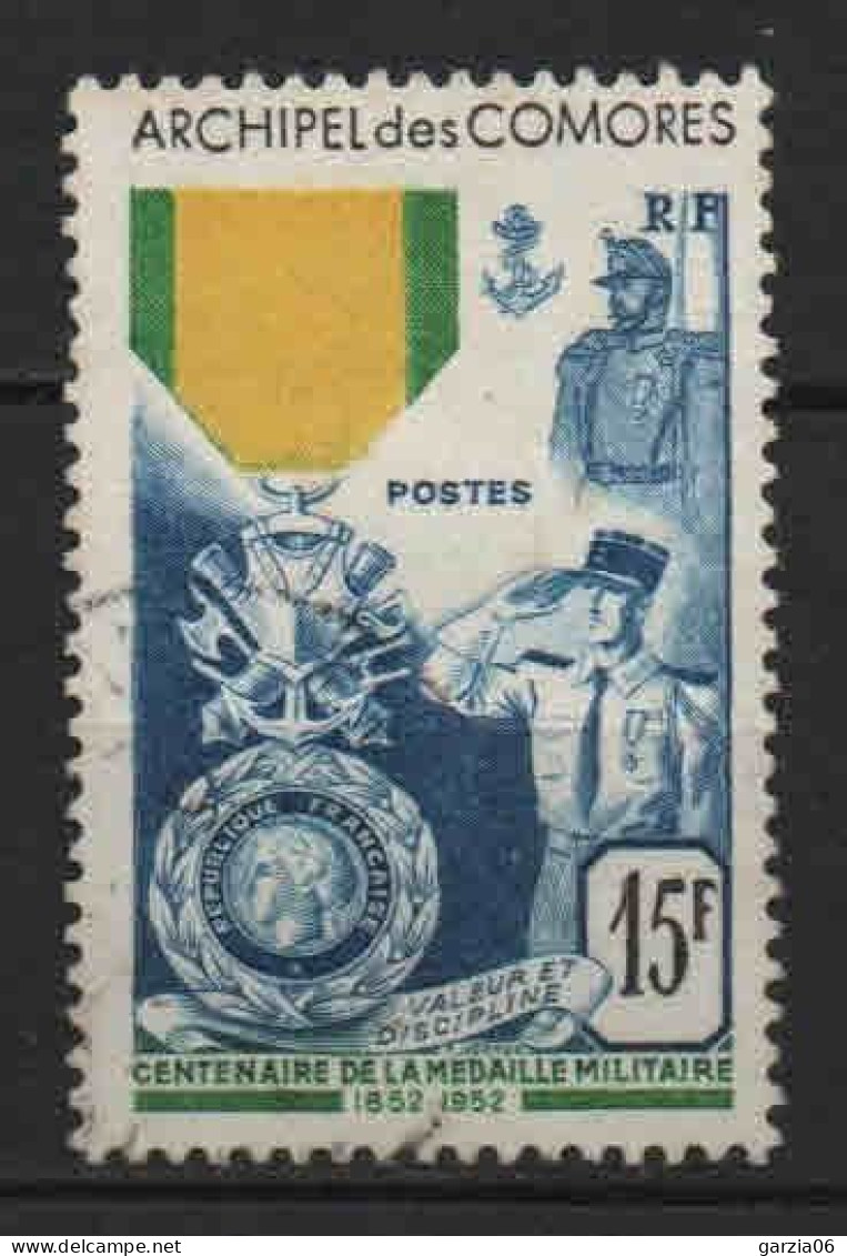 Archipel Des Comores  - 1952  - Médaille Militaire -  N° 12   - Oblit - Used - Used Stamps