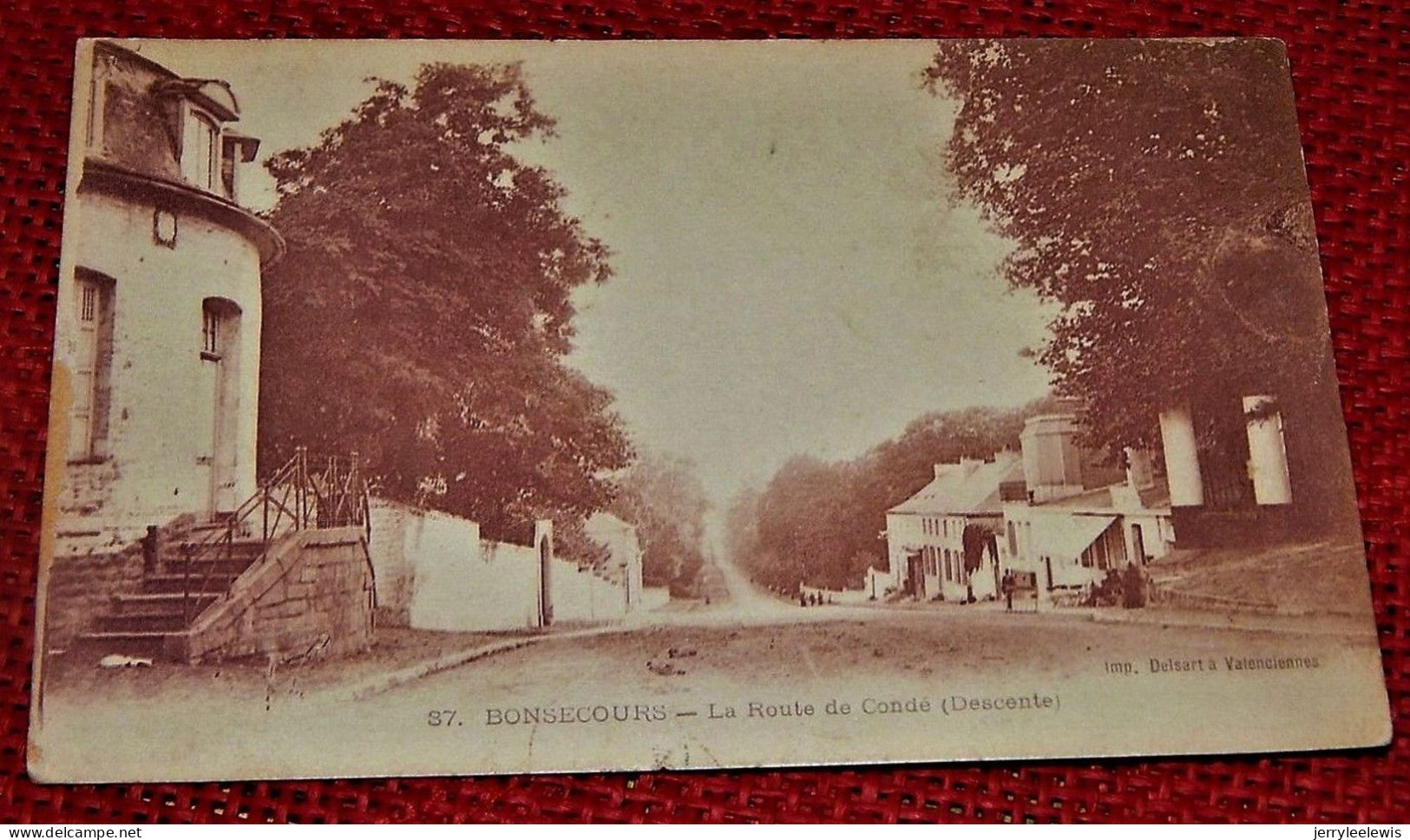 BONSECOURS  -    La Route De Condé (descente) - Péruwelz