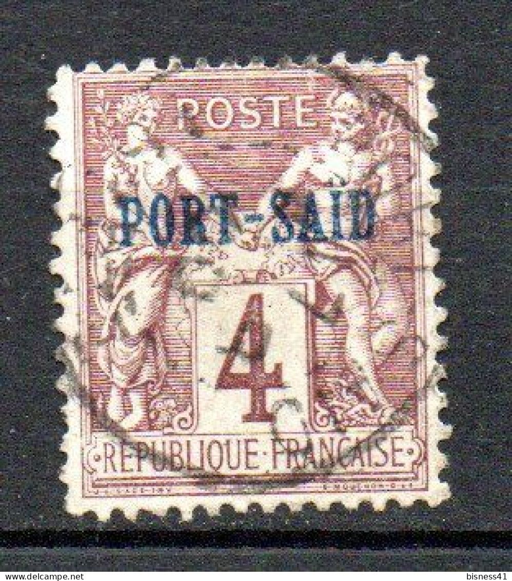 Col33 Colonie Port Said N° 4 Oblitéré Cote : 2,25 € - Used Stamps