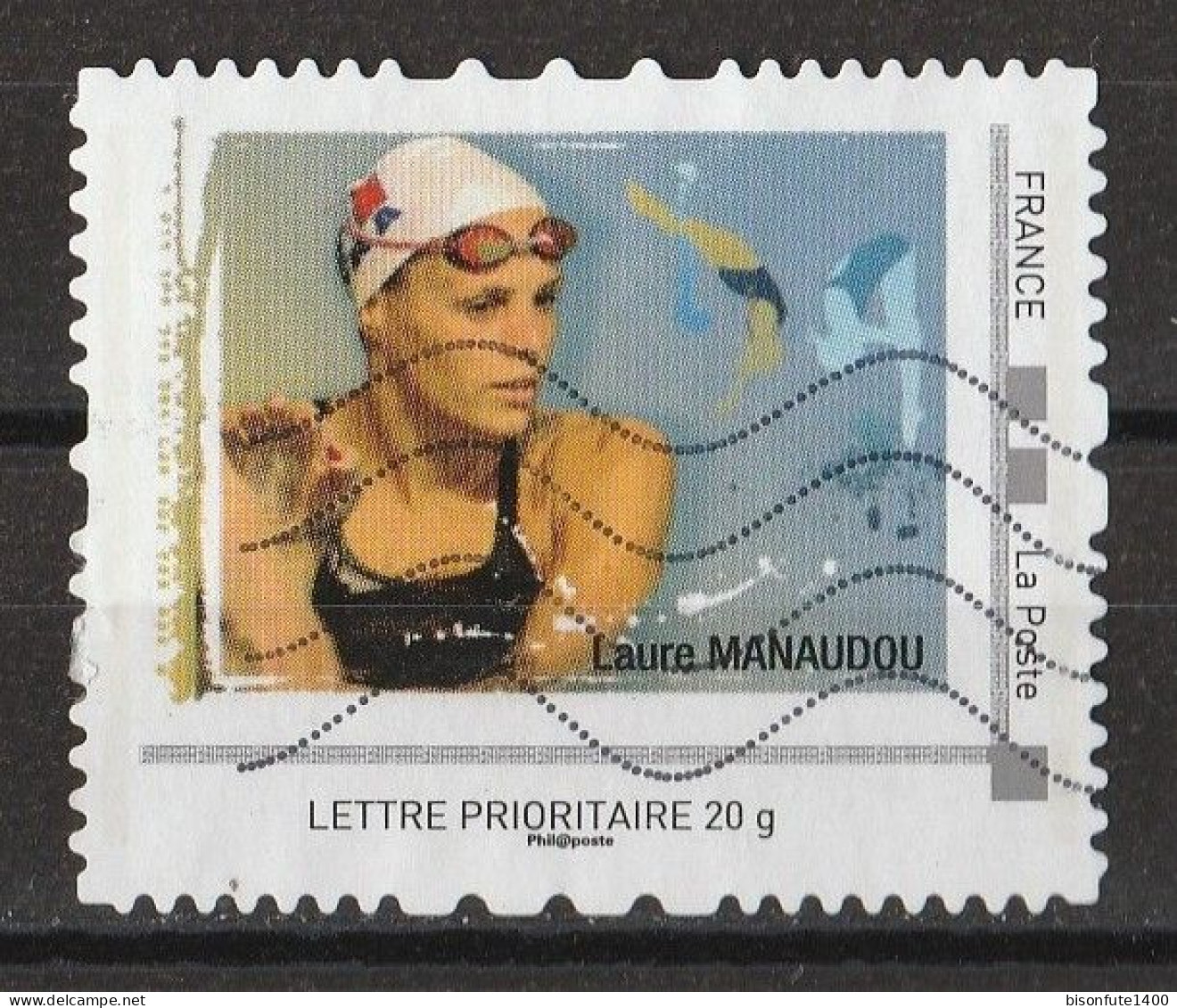 Collector Les Grandes Heures De La Natation 2013 : Laure MANAUDOU. - Collectors