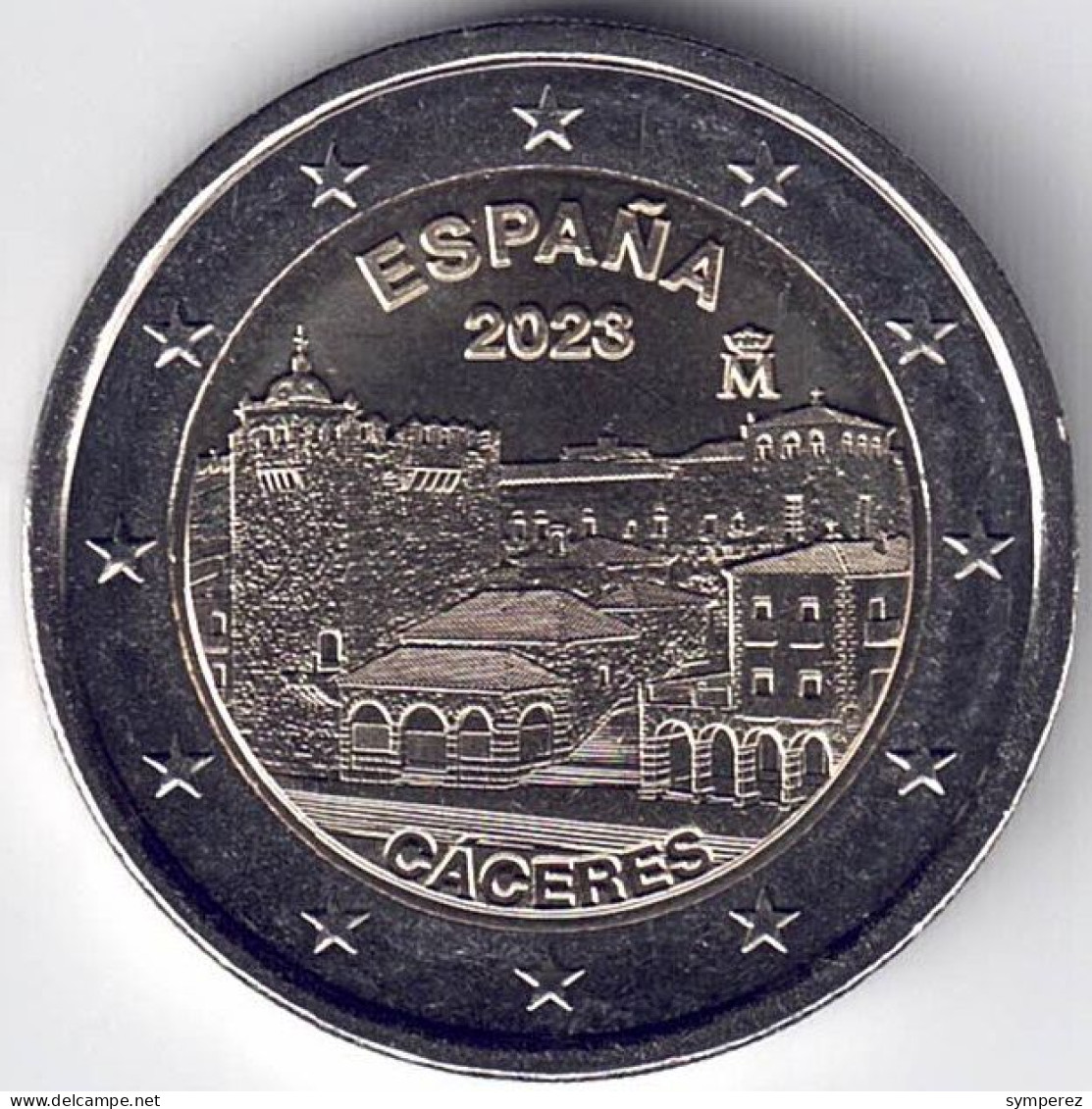 MONEDA 2 € ESPAÑA 2023-CACERES- -  Verzamelingen