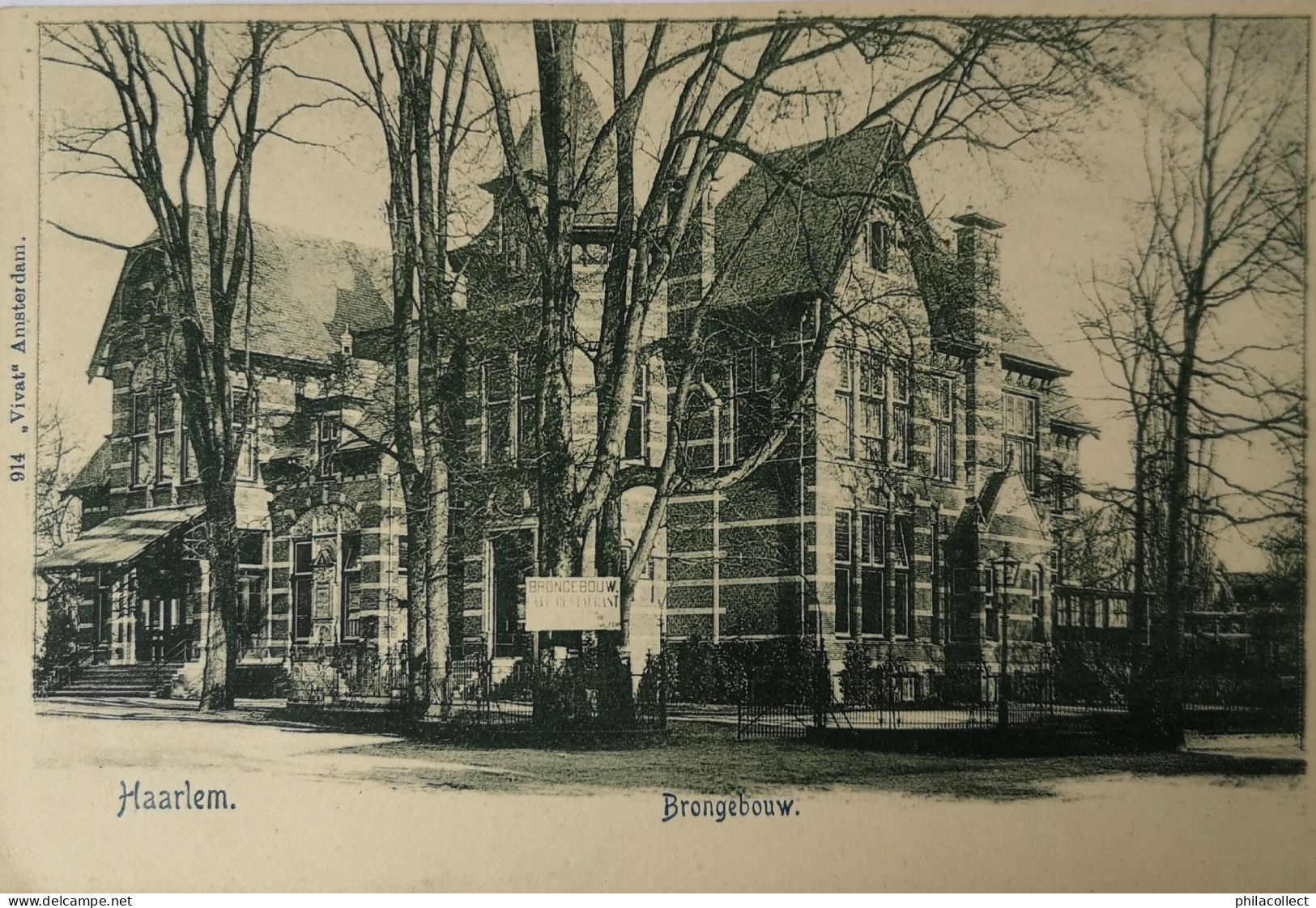 Haarlem // Brongebouw Ca 1900 Vivat - Haarlem