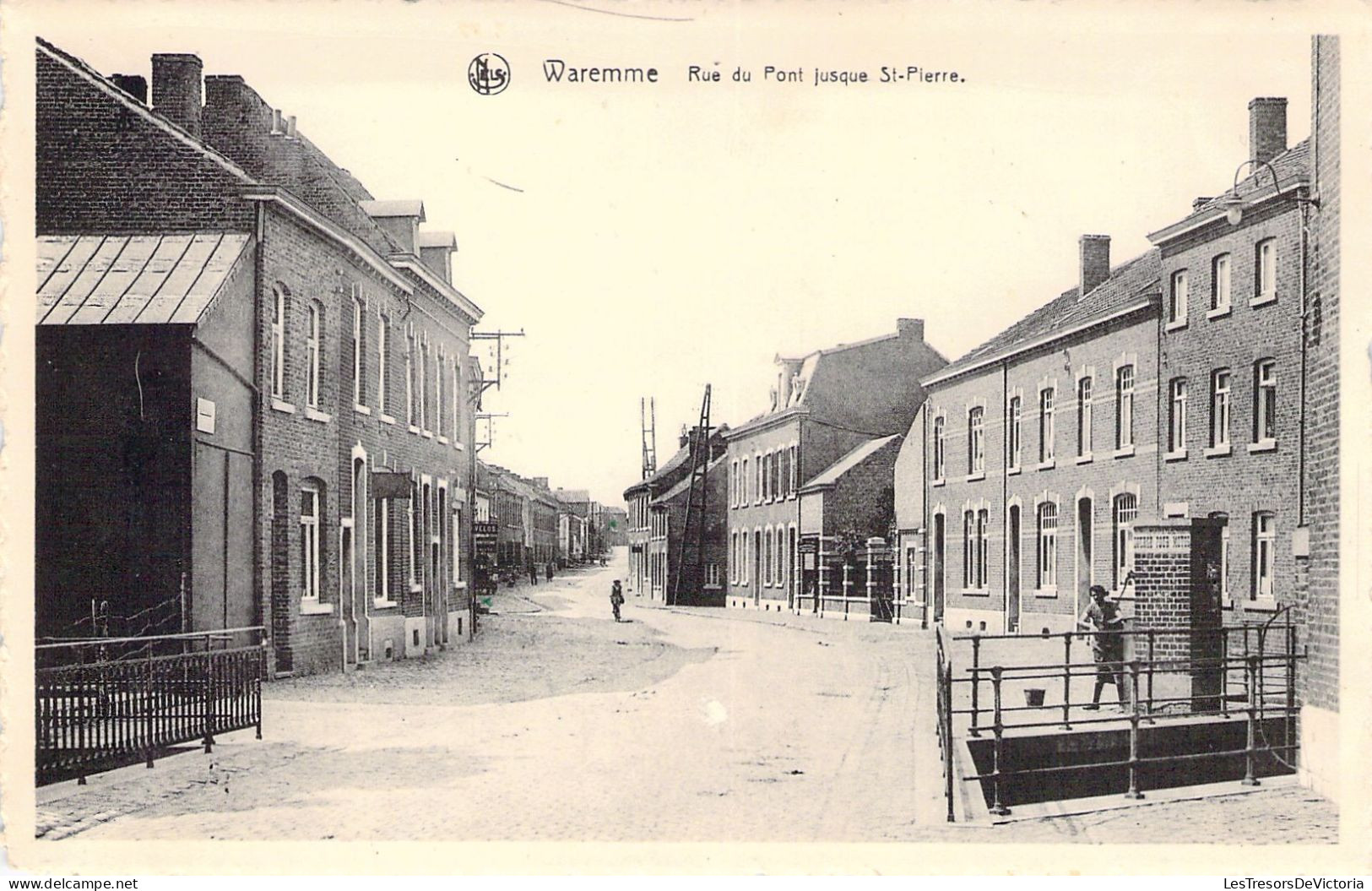 BELGIQUE - WAREMME - Rue Du Pont Jusque St Pierre - Carte Postale Ancienne - Waremme