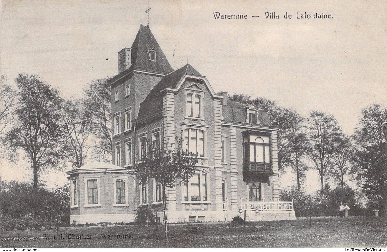 BELGIQUE - WAREMME - Villa De Lafontaine - Carte Postale Ancienne - Borgworm