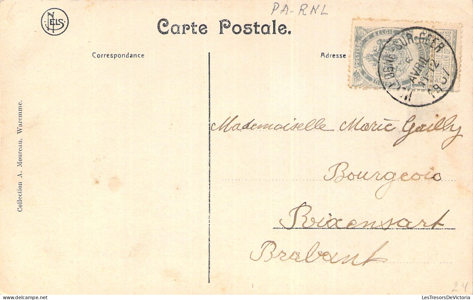 BELGIQUE - WAREMME - Villa De Lafontaine - Carte Postale Ancienne - Borgworm