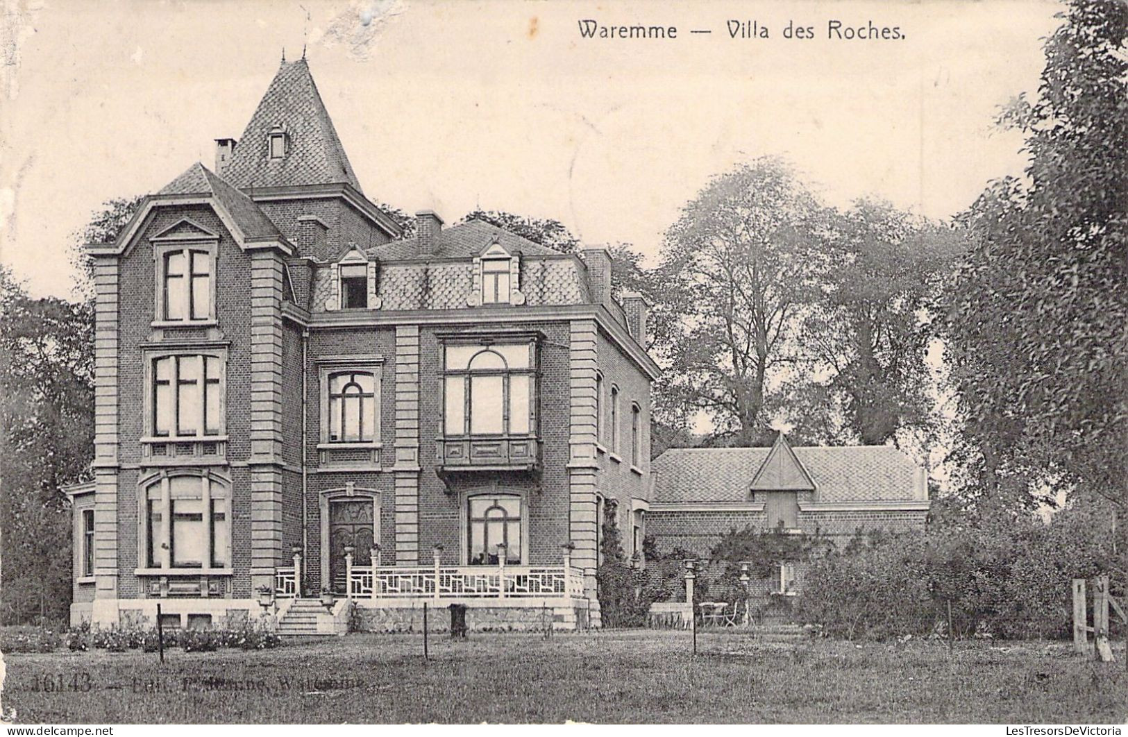 BELGIQUE - WAREMME - Villa Des Roches - Carte Postale Ancienne - Borgworm