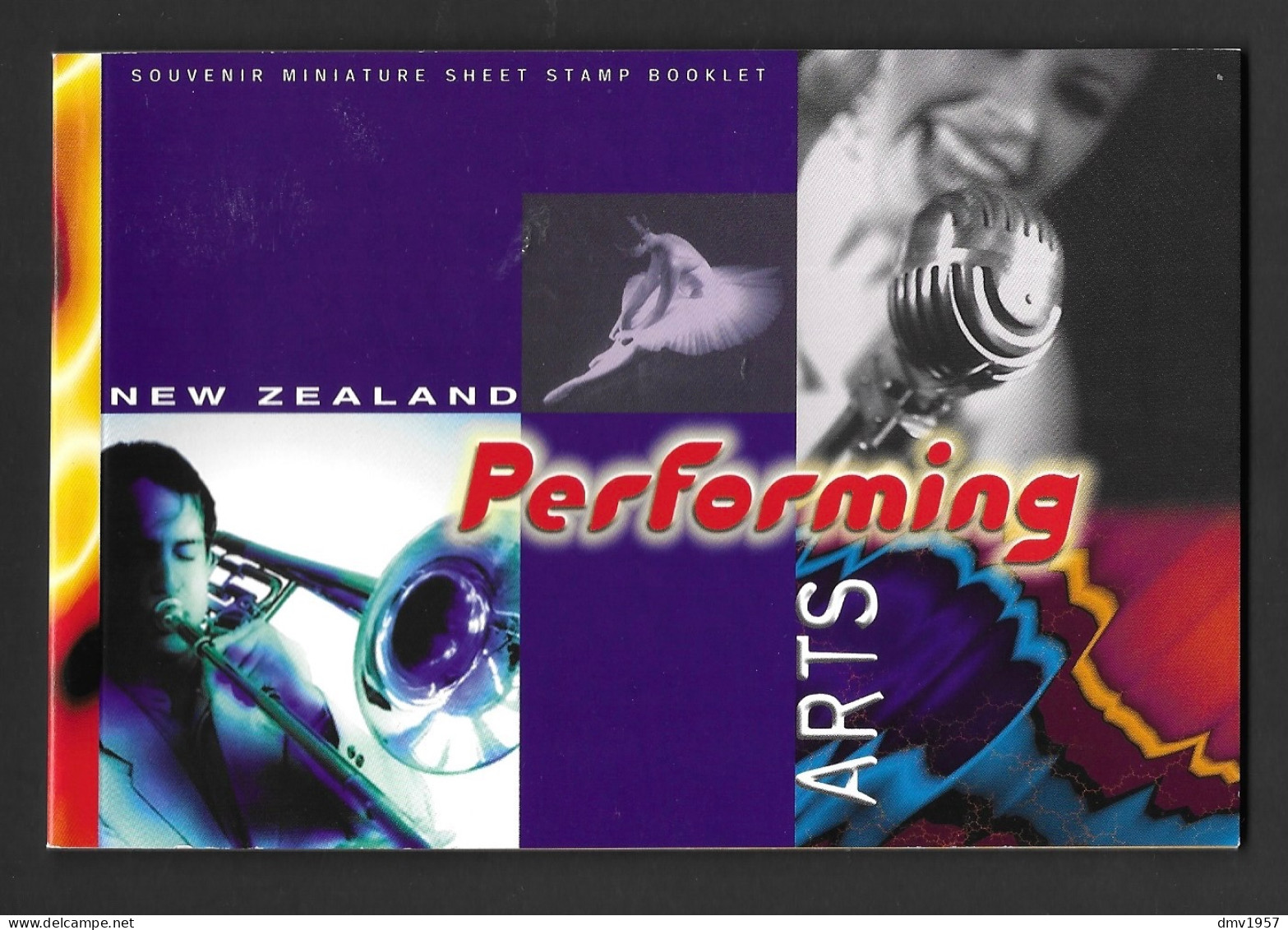 New Zealand 1998 MNH Performing Arts SB90 Booklet - Postzegelboekjes