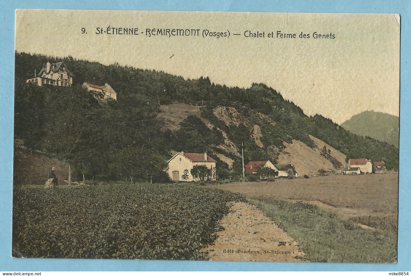 F0110  CPA  SAINT-ETIENNE - REMIREMONT (Vosges)  Chalet Et Ferme Des Genets  -  Edit. Descieux St-Etienne  ++++++ - Saint Etienne De Remiremont