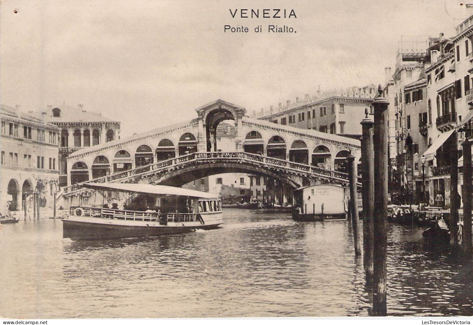 ITALIE - VENEZIA - Ponte Di Rialto - Carte Postale Ancienne - Venezia