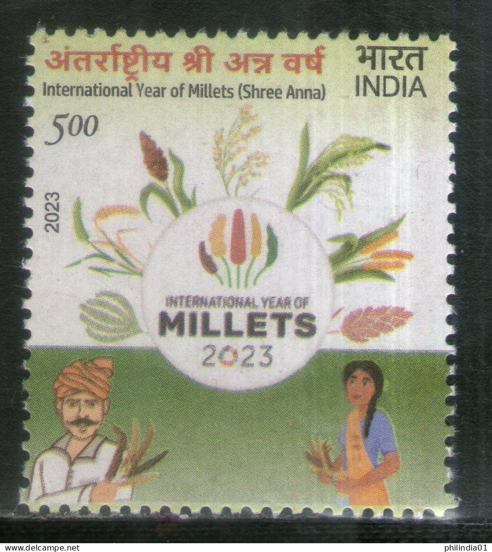 India 2023 International Year Of Millets Agriculture Food 1v MNH - Agriculture