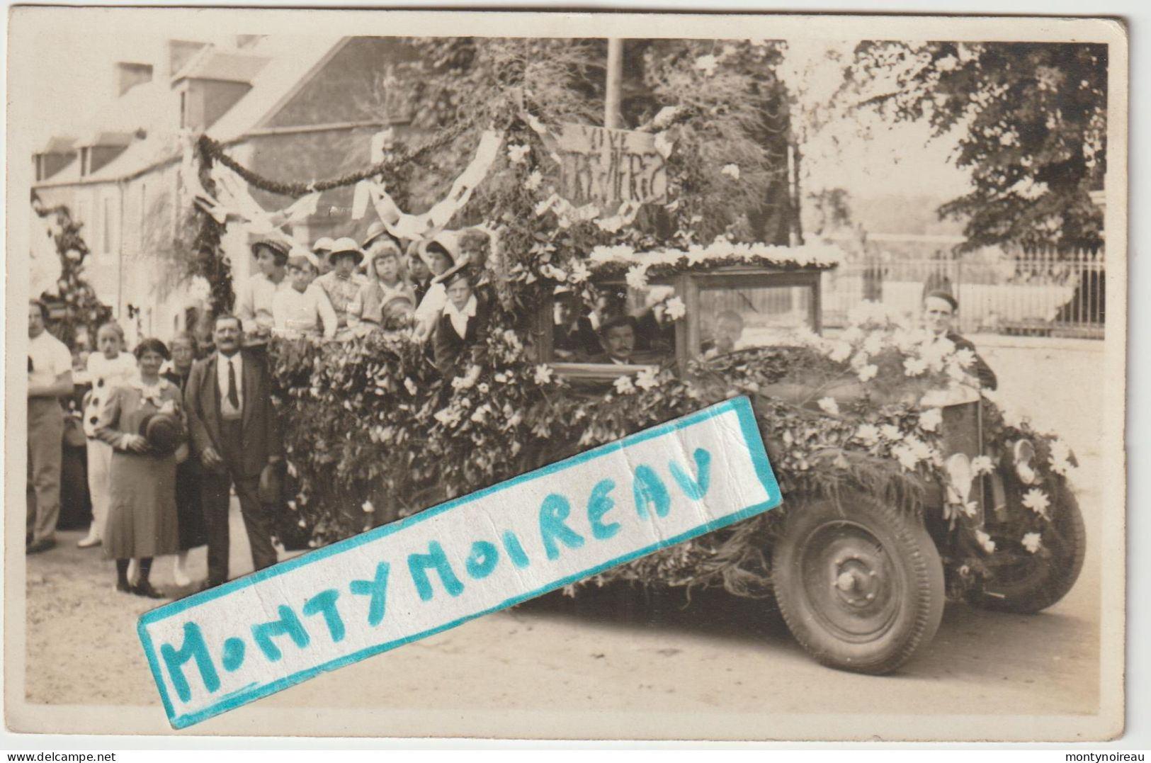 Orne : PUTANGES : Carte  Photo  :  Automobile  En Fête - Putanges