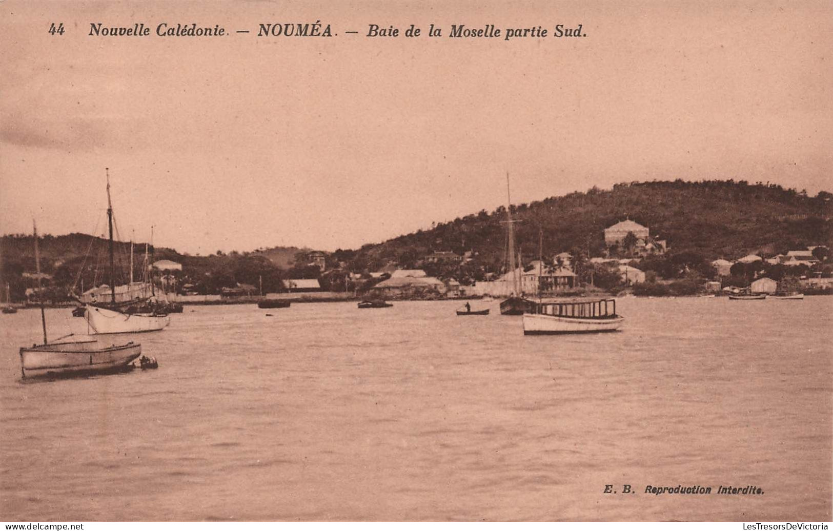 Nouvelle Calédonie - Noumea - Baie De La Moselle Partie Sud- Carte Postale Ancienne - Nieuw-Caledonië