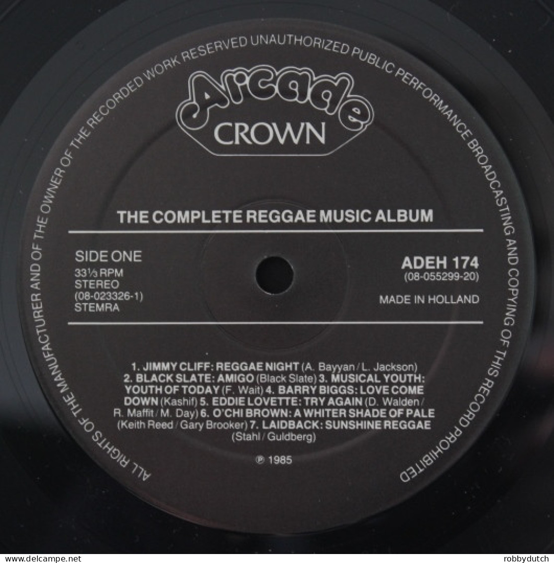 * 2LP *  THE COMPLETE REGGAE MUSIC ALBUM - VARIOUS - Reggae