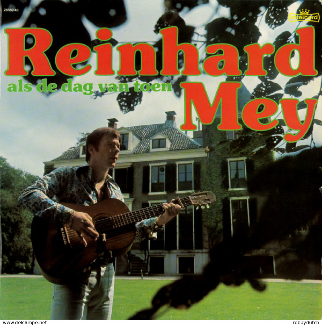 * LP *  REINHARD MEY - ALS DE DAG VAN TOEN (Holland - Otros - Canción Neerlandesa