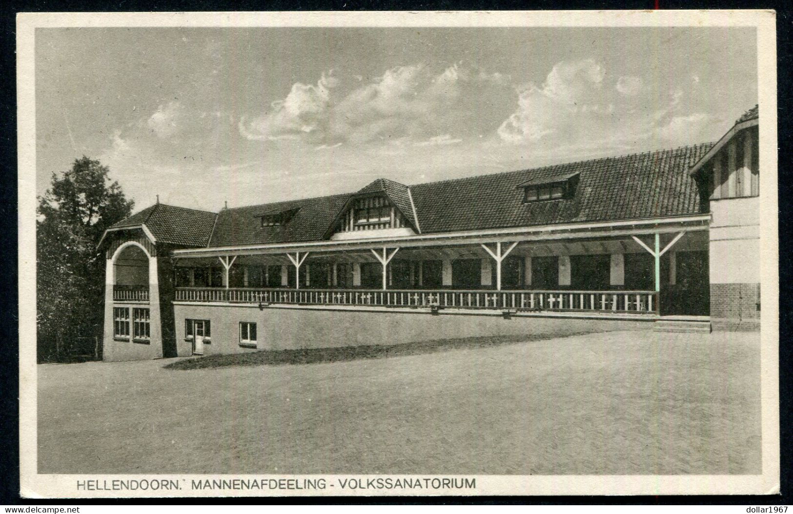 Hellendoorn - Mannenafdeeling - Volkssanatorium -  Used - 2 Scans For Condition.(Originalscan !!) - Hellendoorn