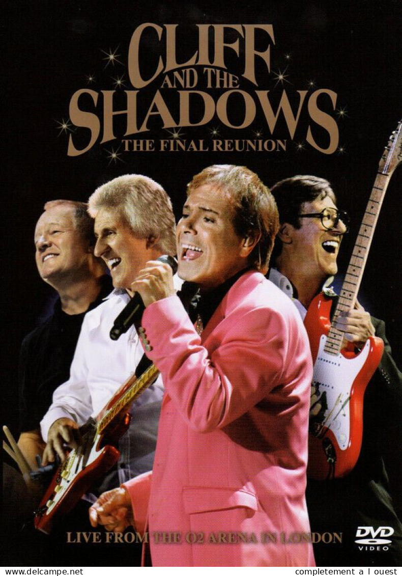 The Final Reunion Cliff Richard The Shadows Live Hank Marvin DVD Et And Les - Musik-DVD's