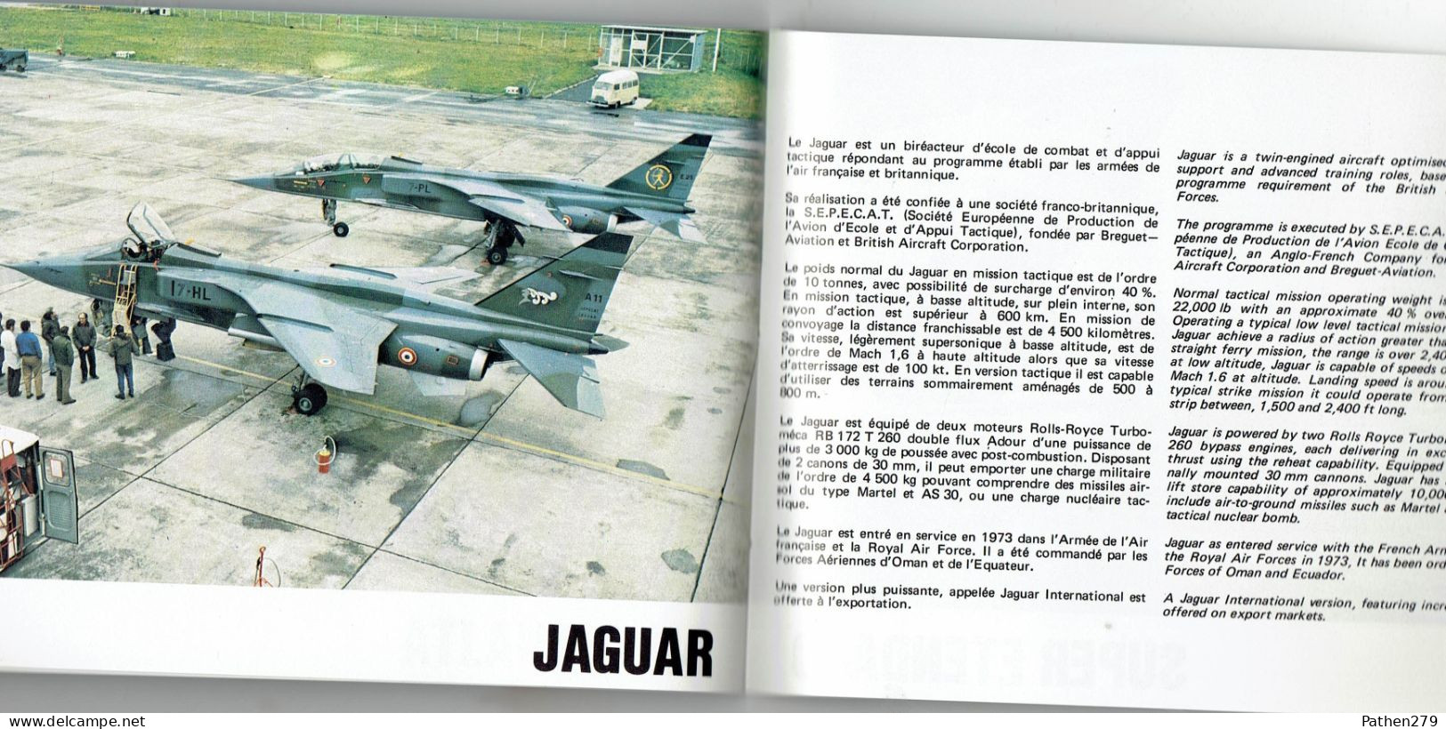 Documentation De La Société Et Des Avions Marcel Dassault-Bréguet Aviation 1977 - Aviazione