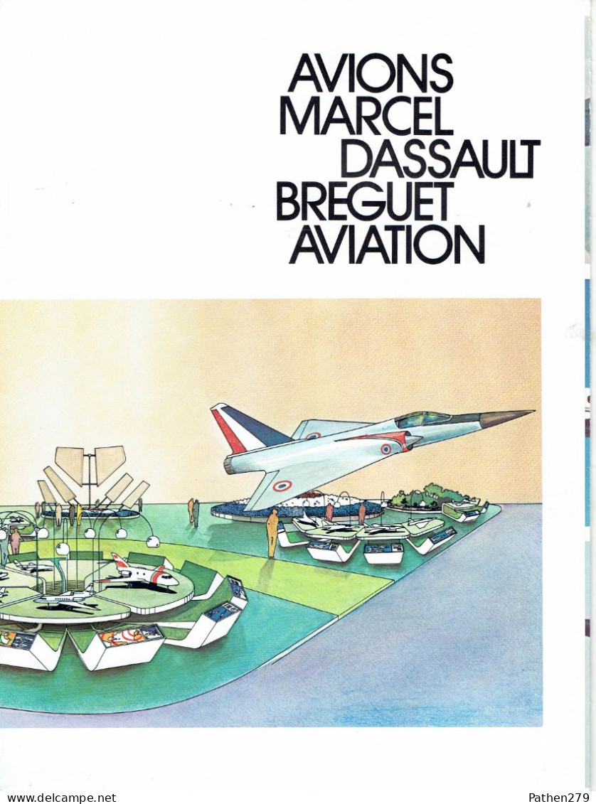 Documentation de la société et des avions Marcel Dassault-Bréguet Aviation 1977